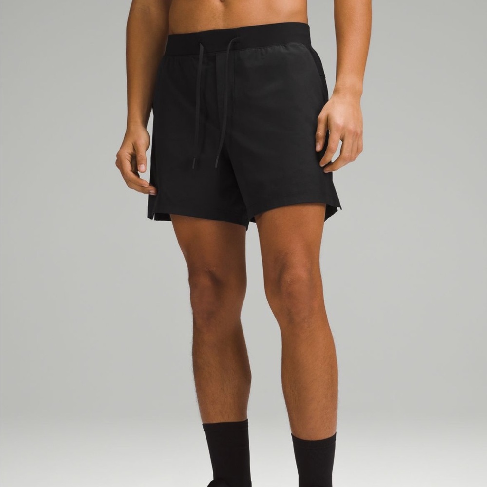 Lululemon Zeroed In Linerless Short 5” Medium Black